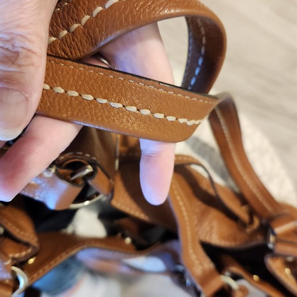 Euc Michael Kors Classic Leather Tote Bag Purse - Picture 9 of 13